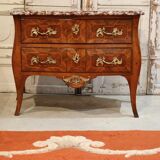Marquetry chest of drawers
