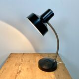 Black bakelite table lamp, 1960s