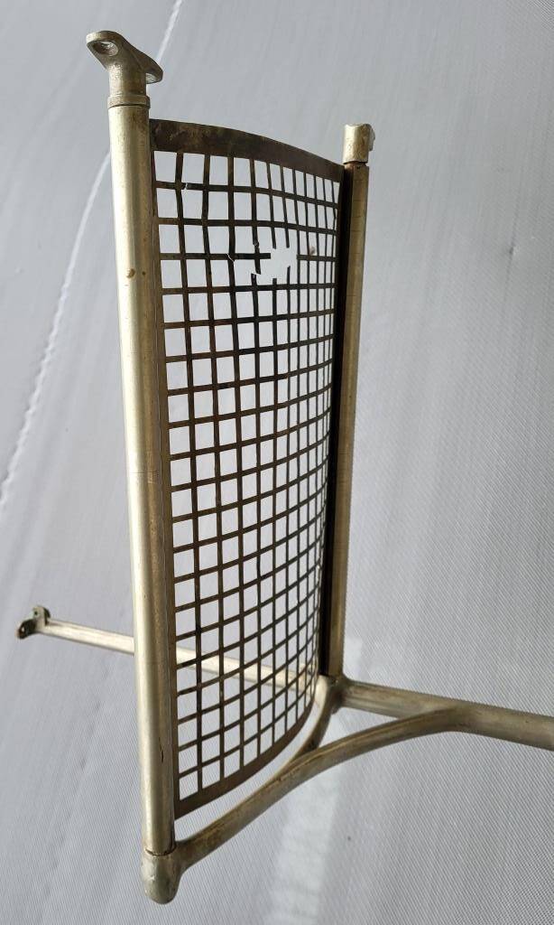 Sprague Metropolitan Parisian bench 1920 with hat rack