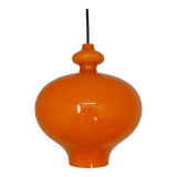 Suspensions en verre orange par Hans Agne Jakobsson