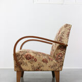 Mid-century Bentwood Jindrich Halabala Armchair, 1950s