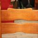 Lot de 4 chaises rustiques