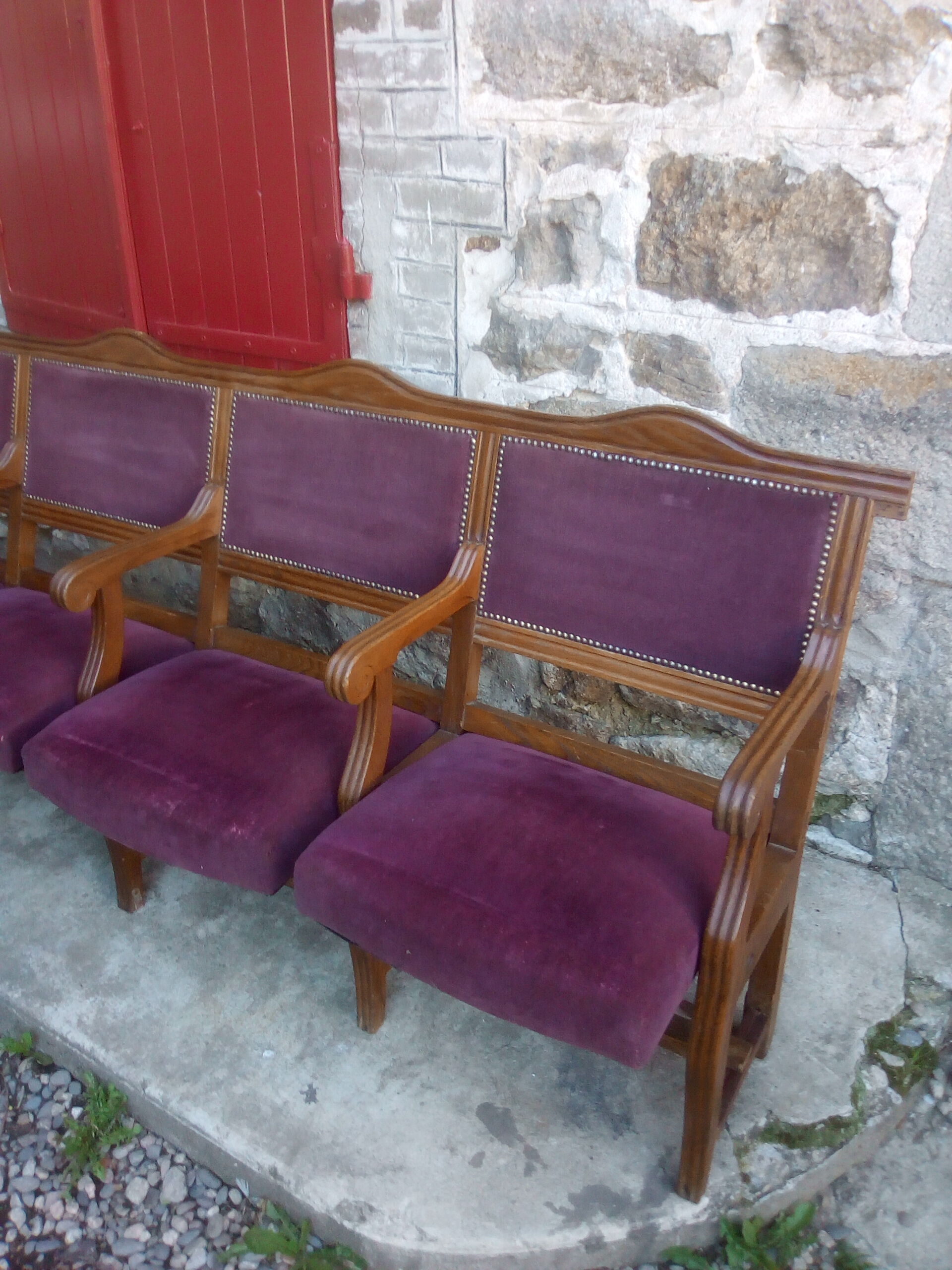 Cinema armchairs 5 places