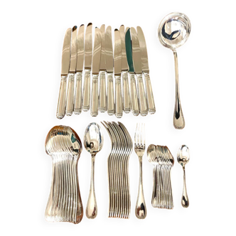 Christofle Malmaison 49-piece cutlery set, near new condition