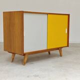 Buffet Commode U 452 jaune par Jiri Jiroutek pour Interier Praha 1960