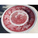 12 earthenware plates from the brand: Adams