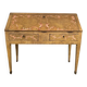 Bureau de pente vénitien du XVIIIe à décor de grotesques
