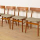 4 x dining chairs | Farstrup | Model 210 | Restored | Green