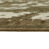 Hand-Knotted Anatolian Vintage 1970s 286 cm x 390 cm Beige Wool Carpet