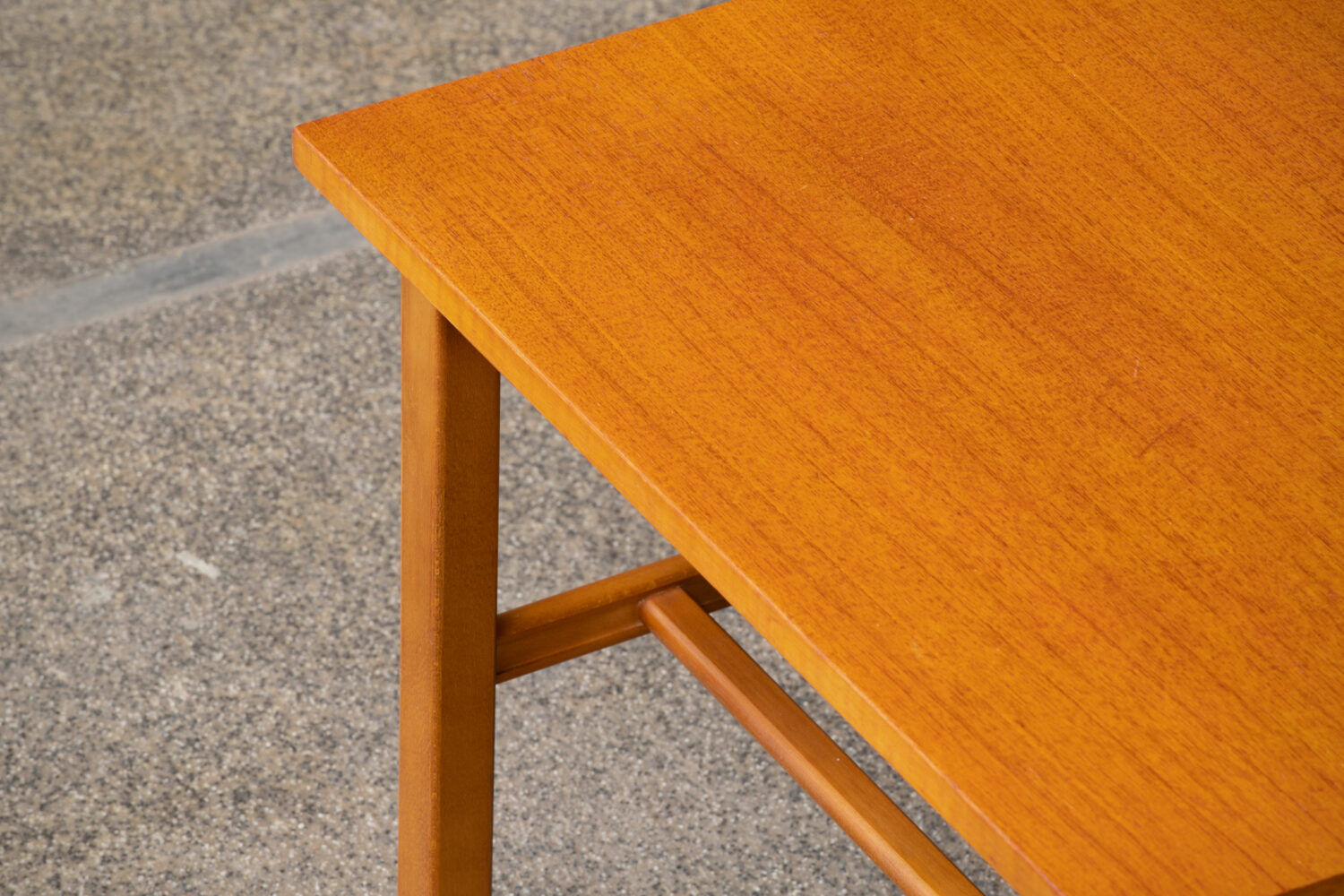 Scandinavian coffee table in teak 1960