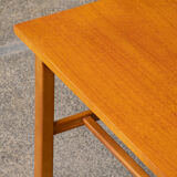 Scandinavian coffee table in teak 1960