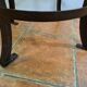 Iron pedestal table and marble top