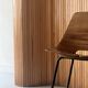 Barrel chair wood & metal by Pierre Guariche for Steiner Paris 1950