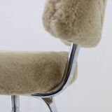 1960s Set of Four Restored Bar Chairs,Czechoslovakia