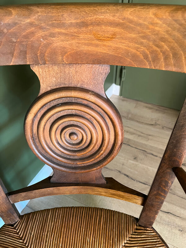 Fauteuil néo basque art déco