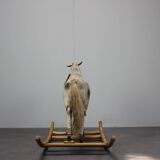 Mid-Century Rocking Horse, 1960s, Czechoslovakia