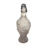 Water jug in moulded glass
