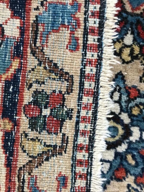 Very nice old Persian rug Esfahan fine handmade 150 X 218 CM