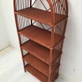 Bamboo shelf and cannage 60s