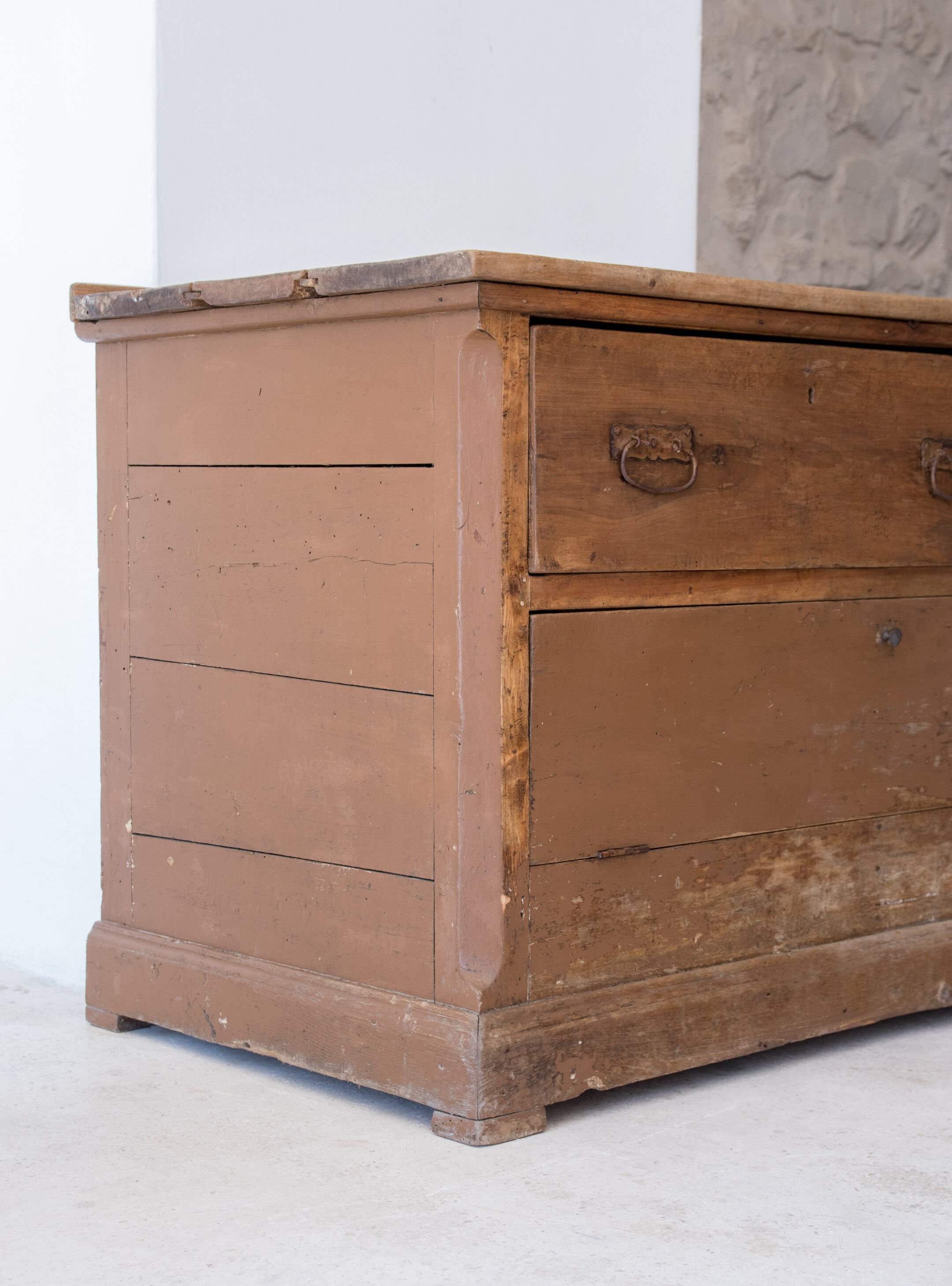 Antique italian kirchen cabinet xix century