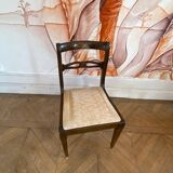 Chaise en acajou style Regency