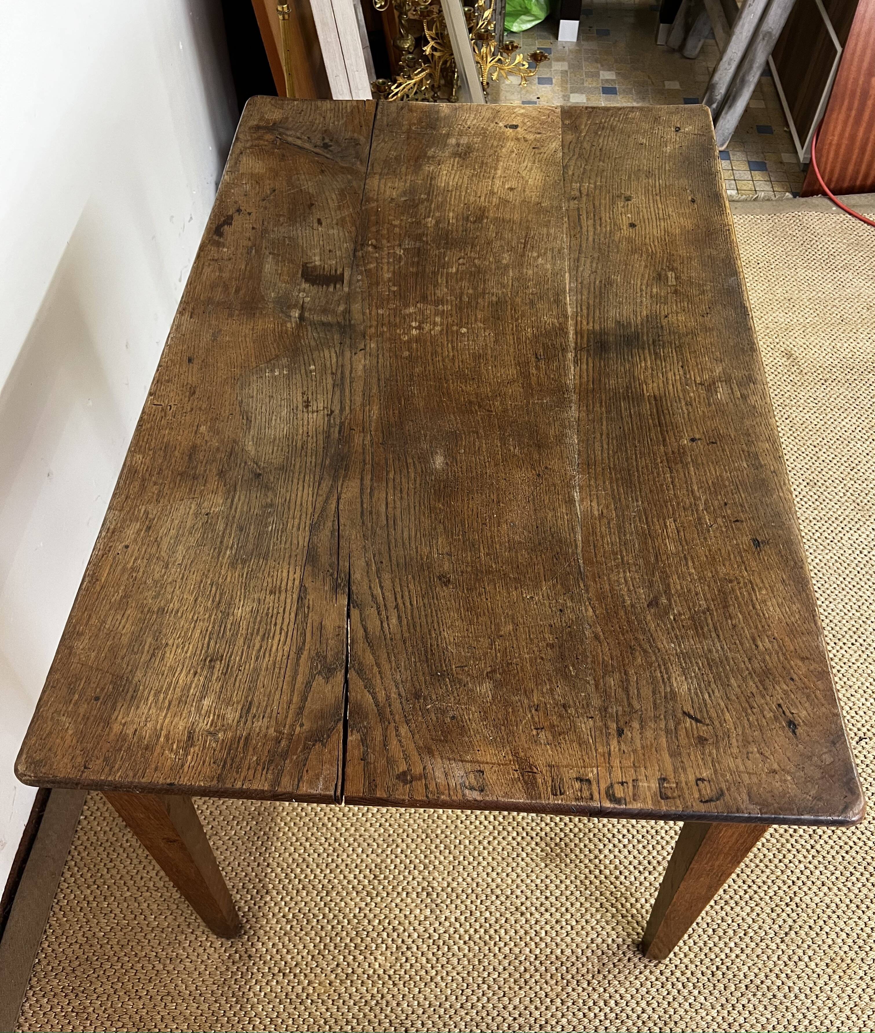 Small vintage farmhouse table
