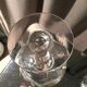 Set of 3 vierzon crystal glasses emma model 1930 1940