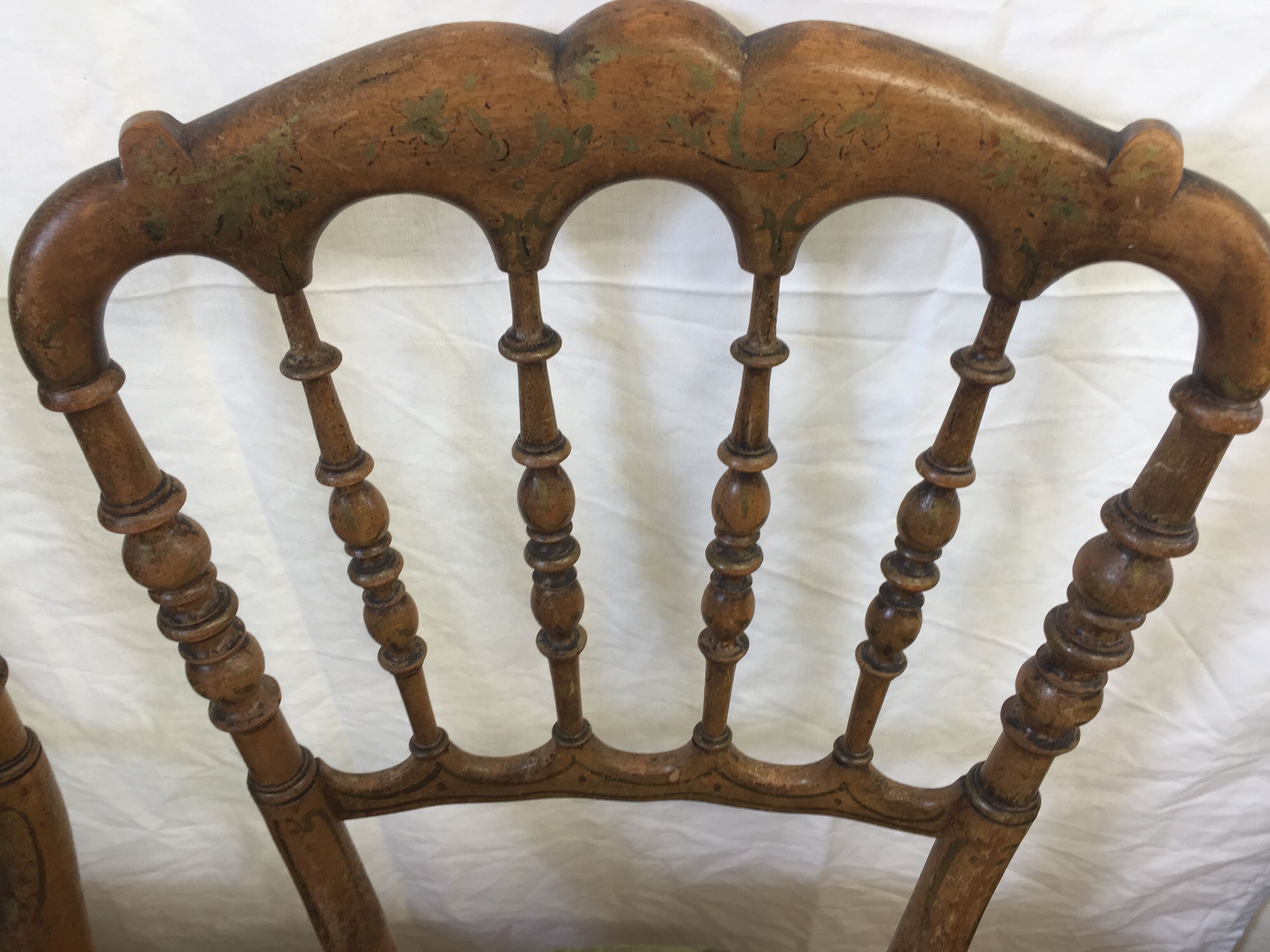Paire de chaise ancienne style Napoléon