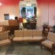 Full living room with 1 3-seater sofa and a pair of armchairs