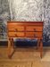 Meuble console vintage 4 tiroirs