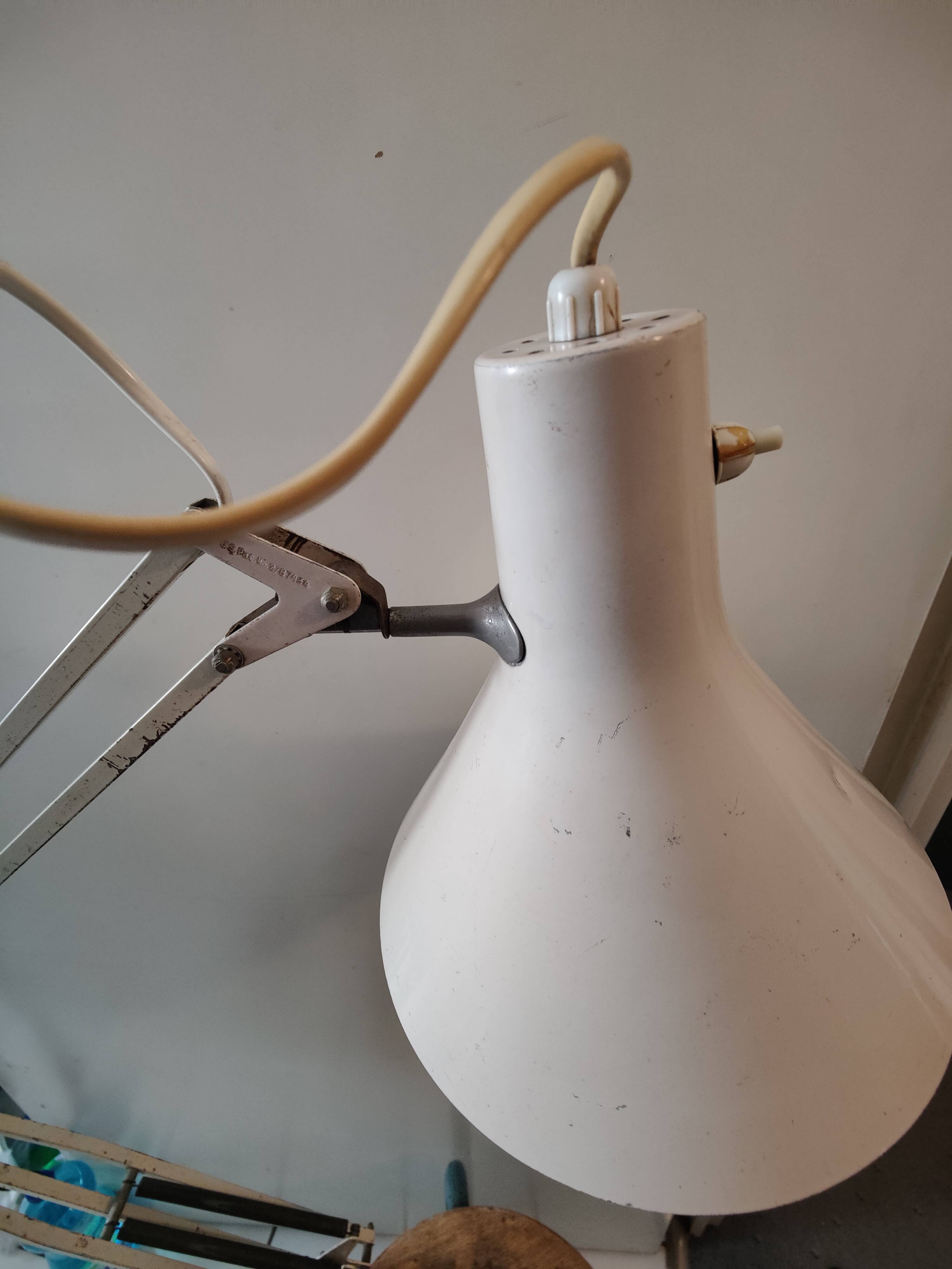 Luxo L-1 articulated lamp, Jacobsen, 1940s