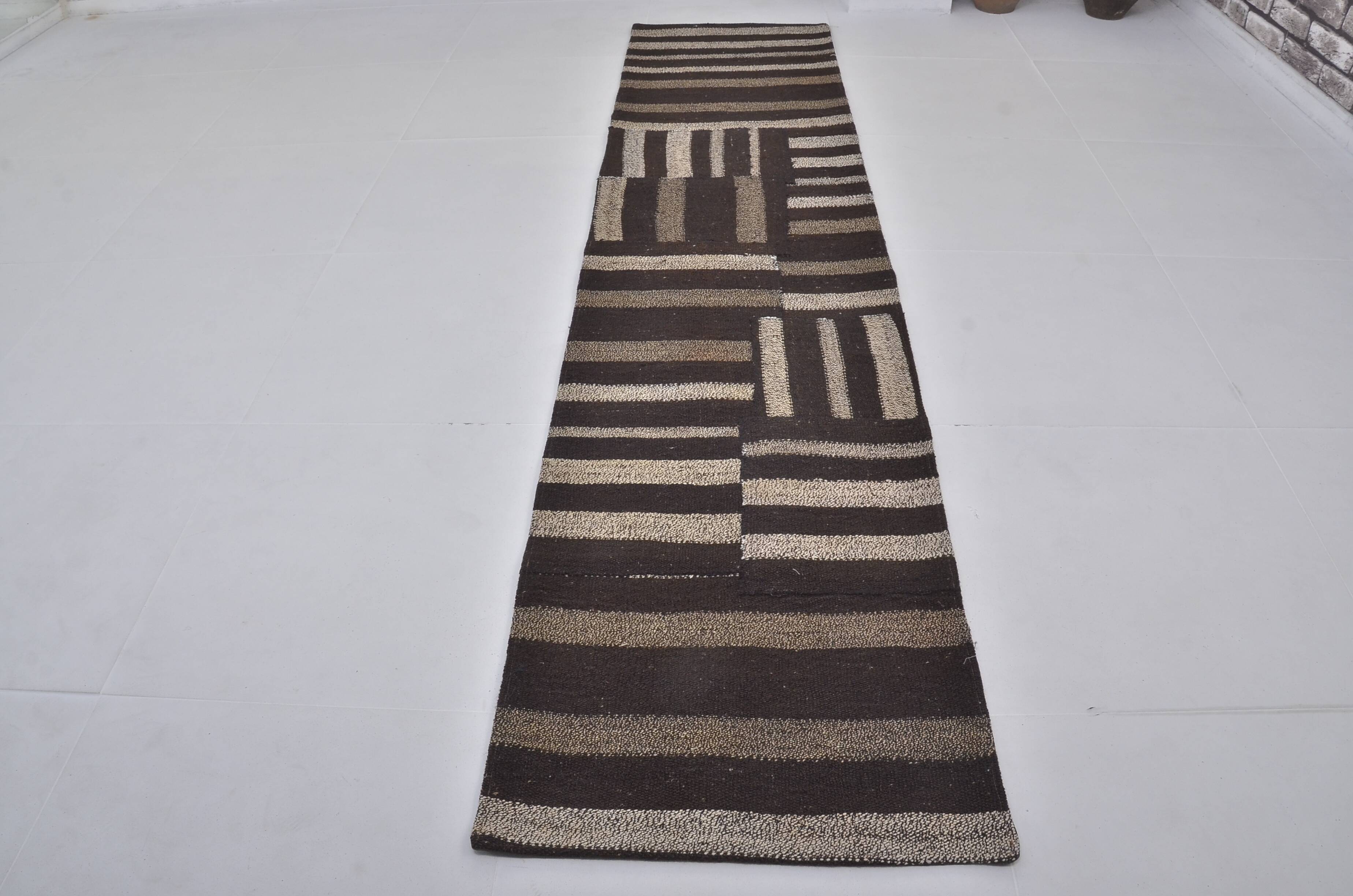 Vintage Anatolian Wool Kilim Runner sku 3958