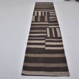 Vintage Anatolian Wool Kilim Runner sku 3958