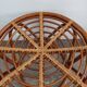 Pouf bambou vintage