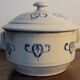 Bouillon/soup tureen/vegetable dish St Uze (ironstone) late 19th century