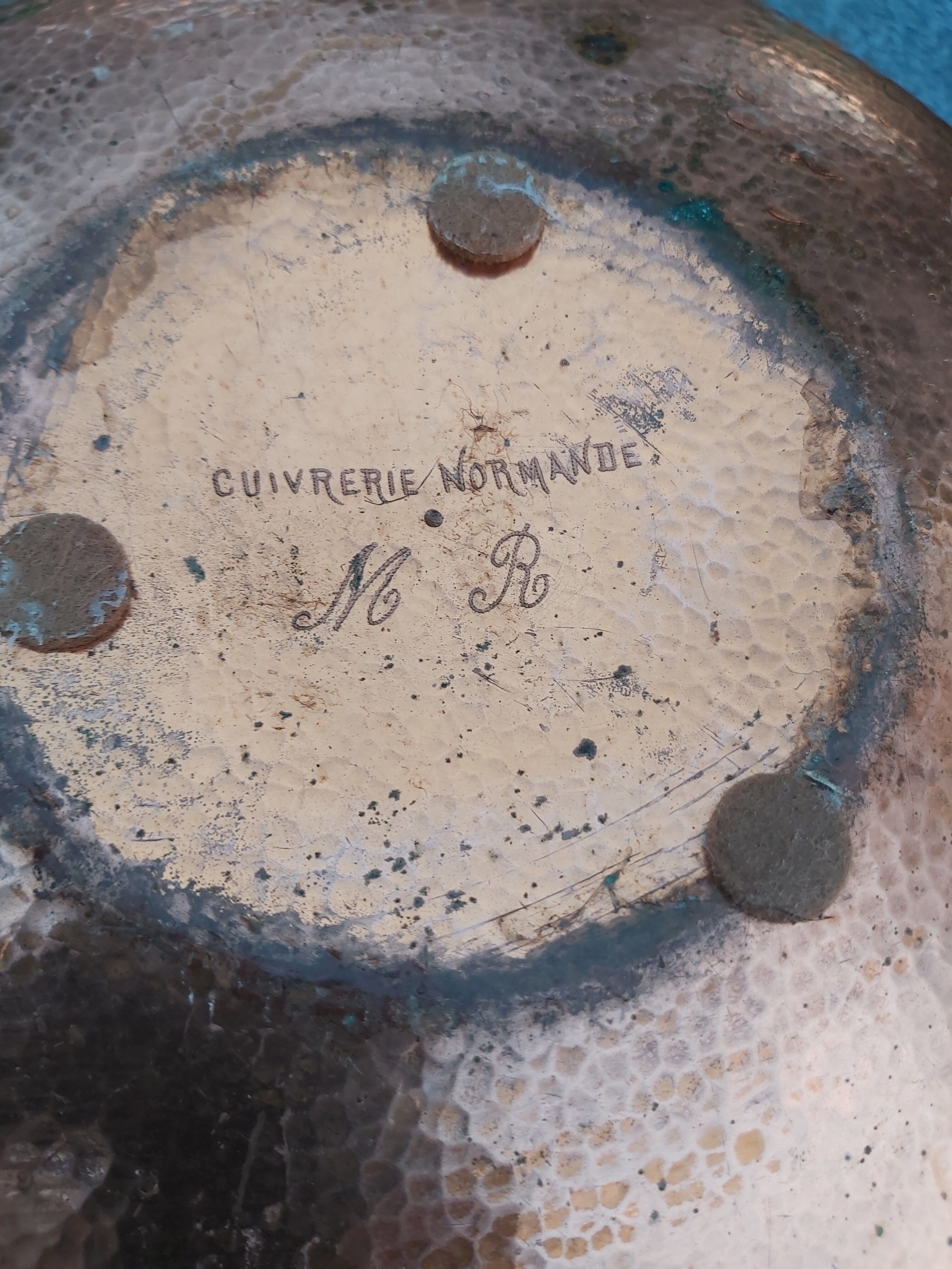 Norman copper pot cache