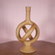 Vase terre cuite brutaliste