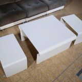 Italian Modular Space Age Design Sofa Set Chairs, Couch & Tables 1970s