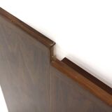 Scandinavian walnut dining table, Sweden, 1960s