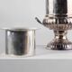 Medicis Vase Shaped Silver-Plated Champagne Cooler, France 1950s