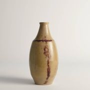 Unique Oxblood Glazed Stoneware Pieces, By Henning Nilsson, Set of 3