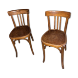 Chaises bistrot bois