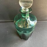 Carafe Art déco bleu turquoise