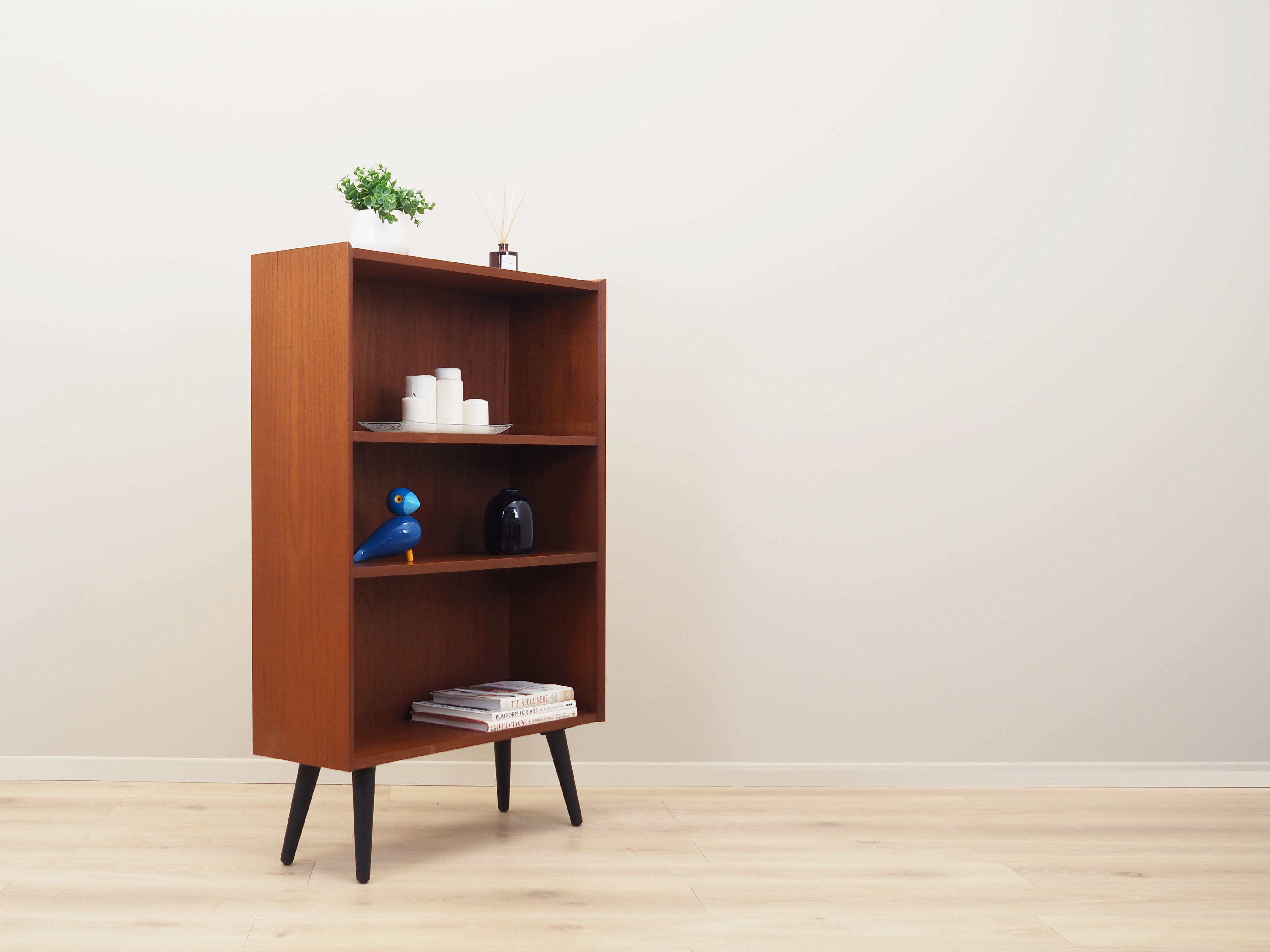 Teak bookcase, Danish design, 1970s, production: Denmark