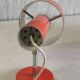 Orange metal wall light by Delmas - 1960s/70s