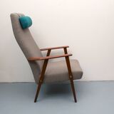 1960s high back armchair resotored