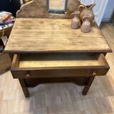 Antique oak dressing table