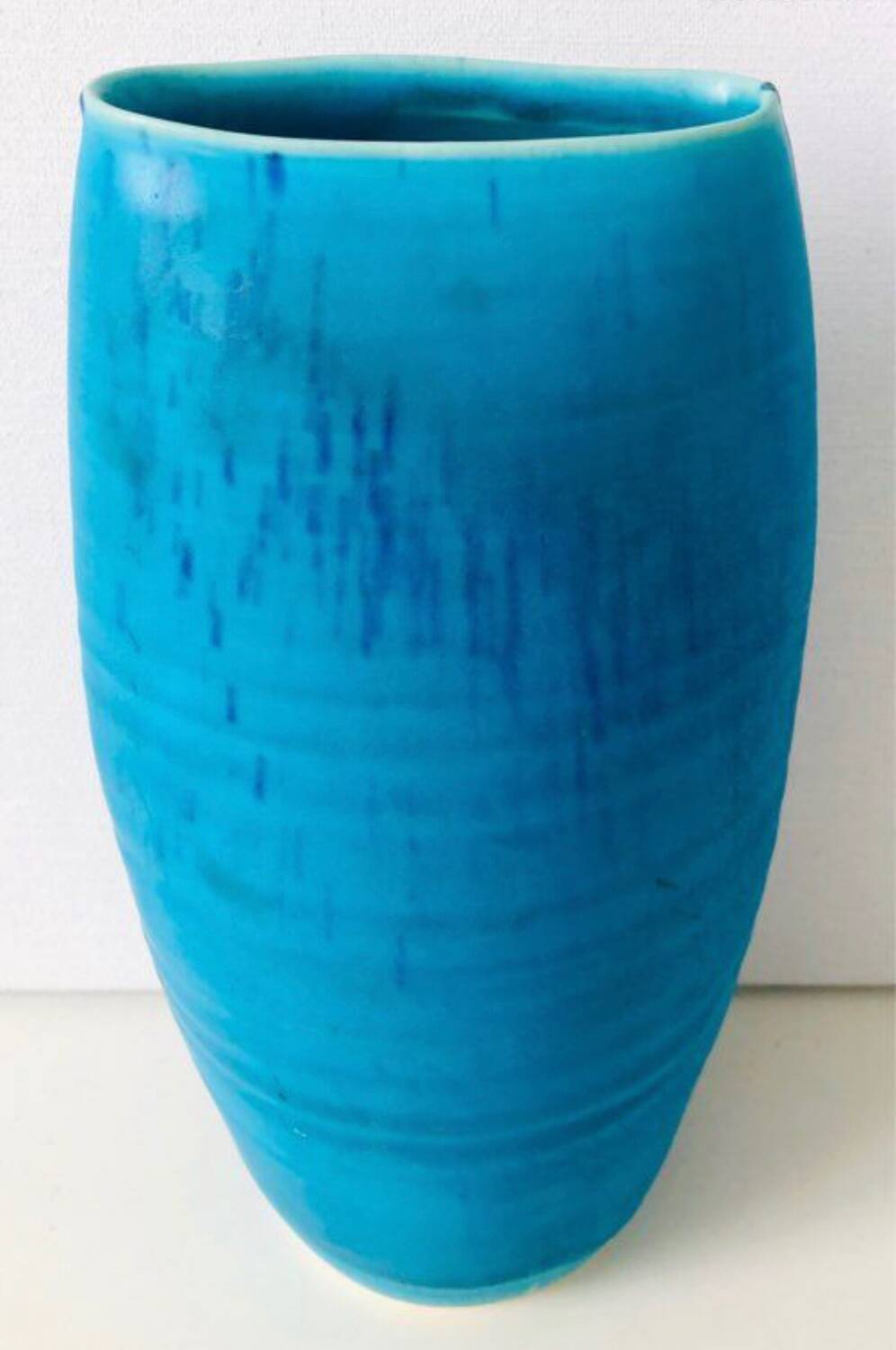 Blue Ceramic Vase