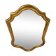 Ancien miroir de style  en bois tour doré, 41x27 cm