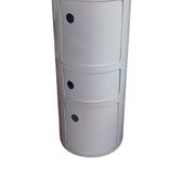 White Componibili unit by Anna Castelli for Kartell Binasco (Milano), 1960s made in Italy.